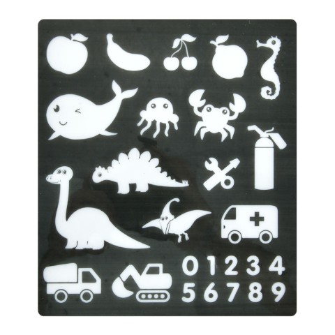 Дошка для малювання світлом CQ150-4-5(Dinosaur) маркера 4 шт