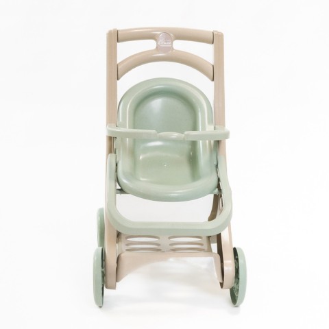 Коляска для ляльок з шезлонгом 0122/01eco бірюзовий