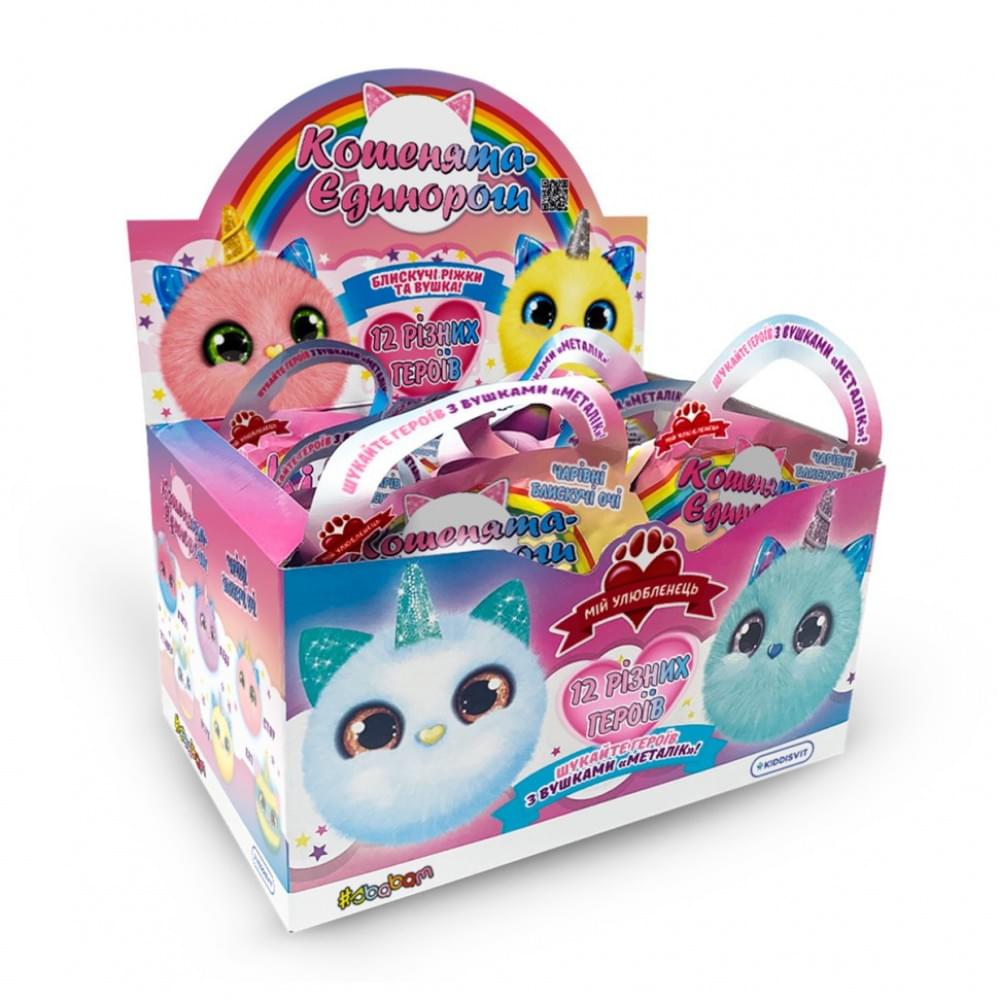 М'яка колекційна іграшка-сюрприз "Doki Doki - Кошенята-єдинороги" #sbabam 159/CN21