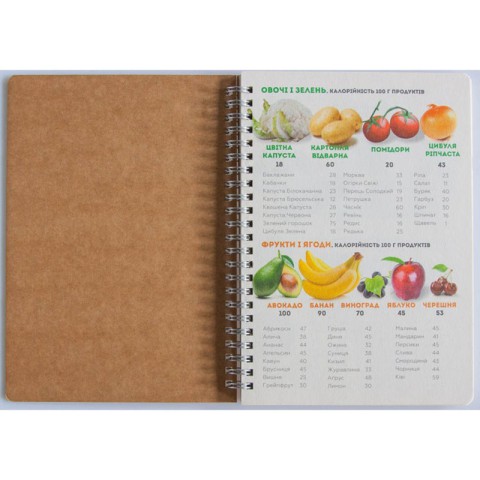 Щоденник тренувань "Для неї" А5 15102-KR, на пружині