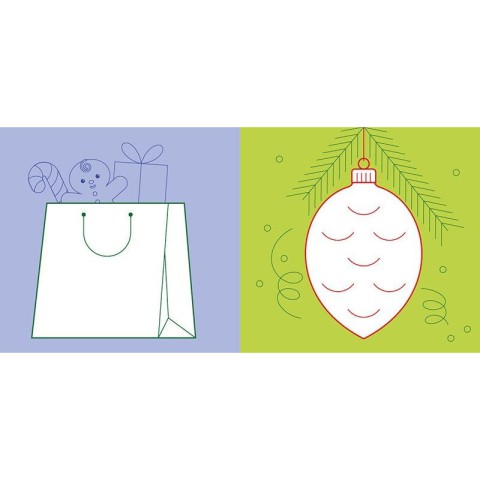 Дитяча книжечка з наклейками "Різдво" 668012, 8 сторінок