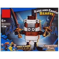 Дитячий конструктор "Cappuccino Ninja" MG2205C 85 деталей