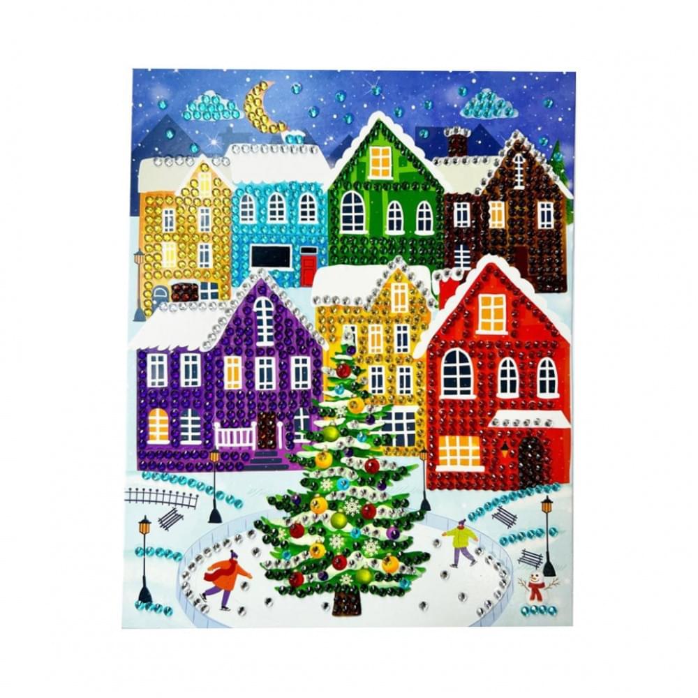 Набір для творчості діамантова мозаїка "Місто" НТ-34-04