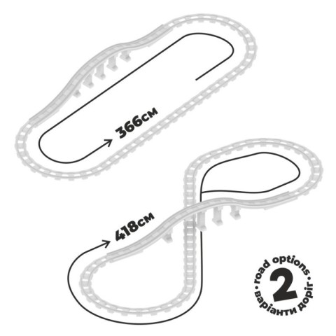 Дитячий набір конструктора "Залізниця" 1300TXK 59 деталей