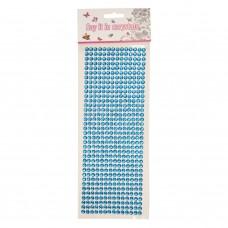 Наклейки декоративні XY-004(LIght-Blue) на планшеті 504 шт