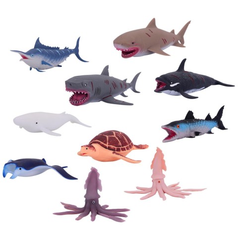 Стретч-іграшка у вигляді тварини "Володарі океану" #sbabam 168/CN23 в асортименті