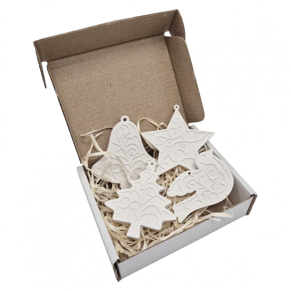 Різдвяні гіпсові фігурки gips001 для декорування