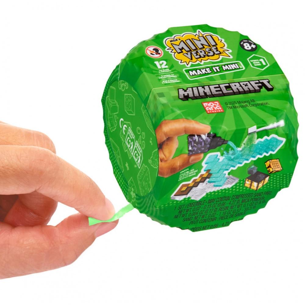 Ігровий набір-сюрприз "Створи піксельну пригоду" 557272 серія "Mini Minecraft"