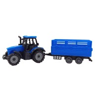 Дитячий іграшковий трактор з причепом 5279-92BD(Blue-2)