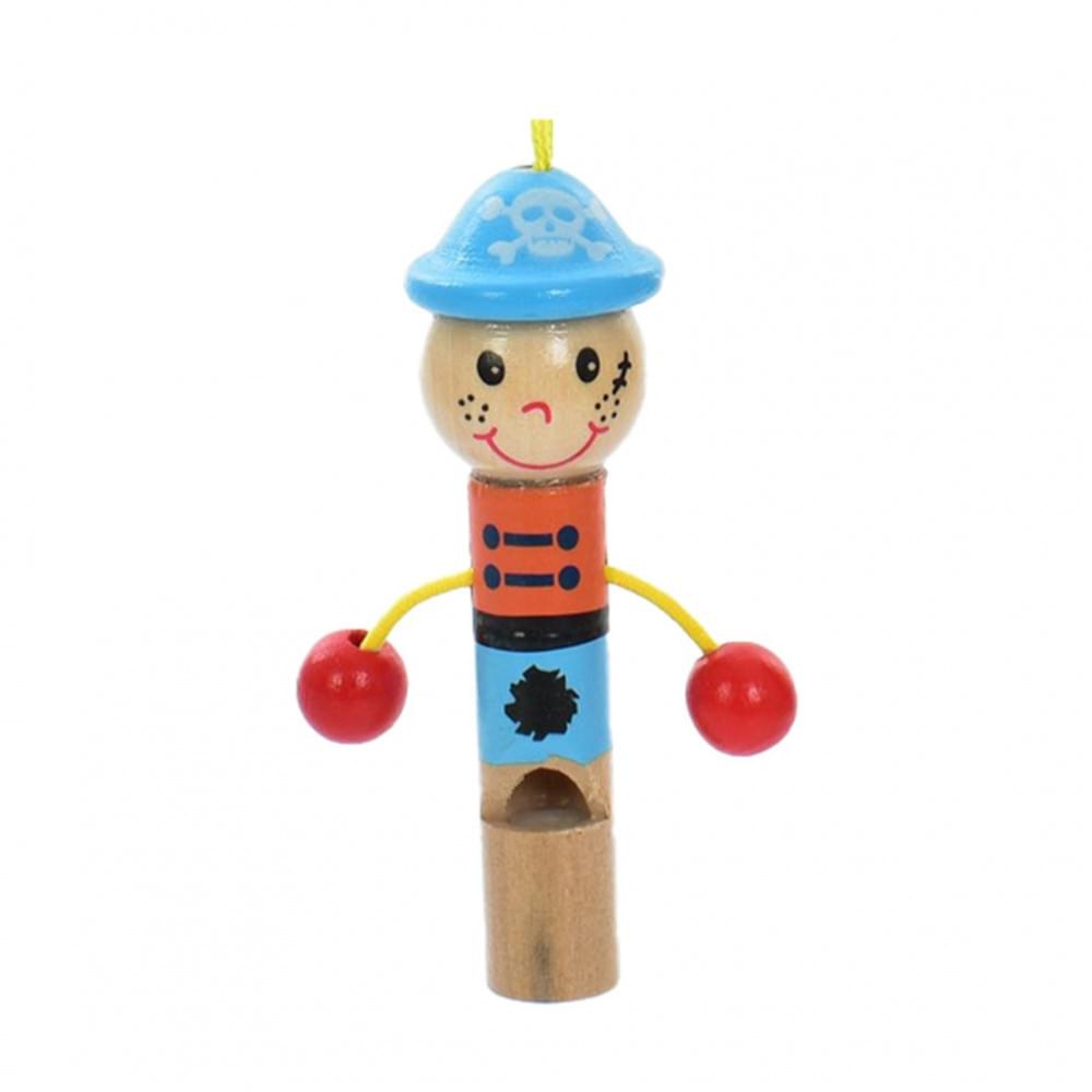 Дерев'яна іграшка Свисток MD 1934-1 на петельці Дерев'яна іграшка Свисток MD 1934-1 на петельці