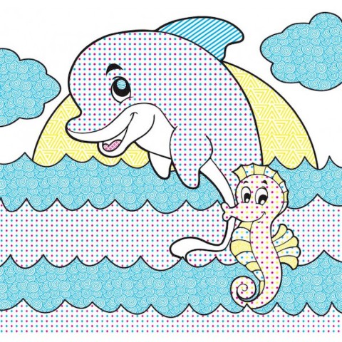 Водні розмальовки Чарівна розмальовка Морські пригоди 757166, 4 зображення