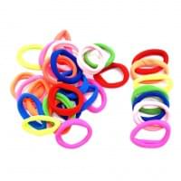 Набір резинок для волосся 0307-1132, 30 штук, мікрофібра