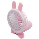 Вентилятор ручний портативний «Зайчик» VNTR-002-3 Рожевий