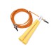 Скакалка швидкісна MS 3765(Yellow) 290 см, ручка пластик, мотузка гума+метал