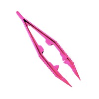 Пінцет пластиковий для намистин PIN-10.3 колір в асортименті, 10,3 см