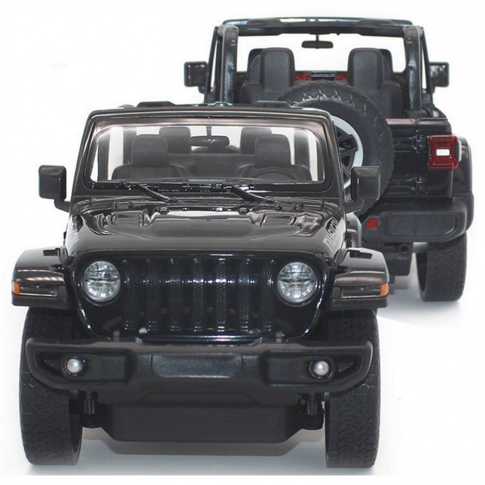 Машинка на радіоуправлінні JEEP Wrangler Rubicon Rastar 79460 чорний, 1:14