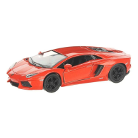 Автомодель легкова LAMBORGHINI AVENTADOR LP 700-4, 5" KT5355W, 1:38 Помаранчевий