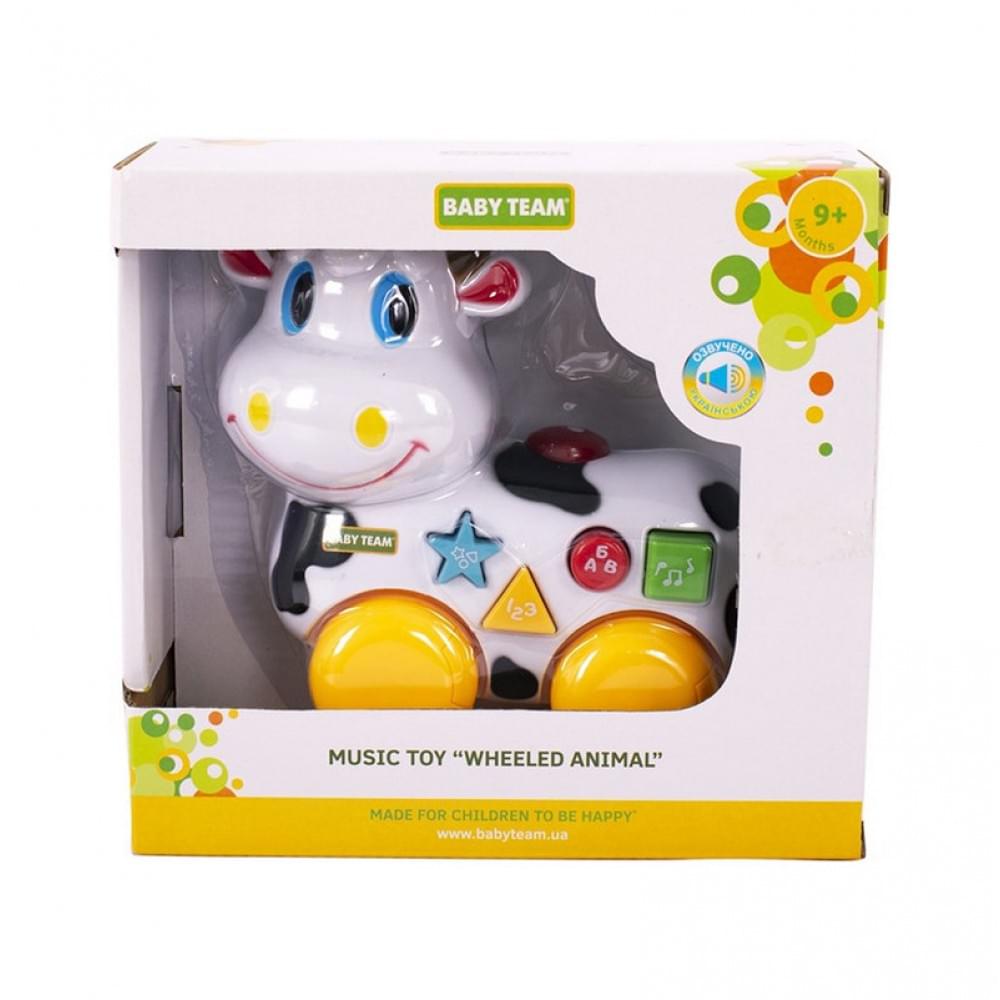 Дитяча музична іграшка "Тварина-каталка" 8641
