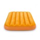 Надувний велюровий матрац 66803 в сумці Жовтий