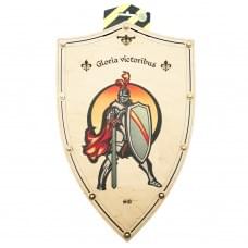 Сувенірний дерев'яний щит «ЛИЦАР» KNG 47х30 см