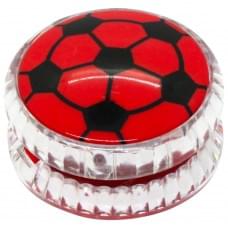 Дитяча іграшка Йо-йо "Футбольний м'яч" М 5641(Red) 5,5 см, світло