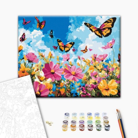 Картина за номерами "Весняне поле" BS54234, 40х50 см