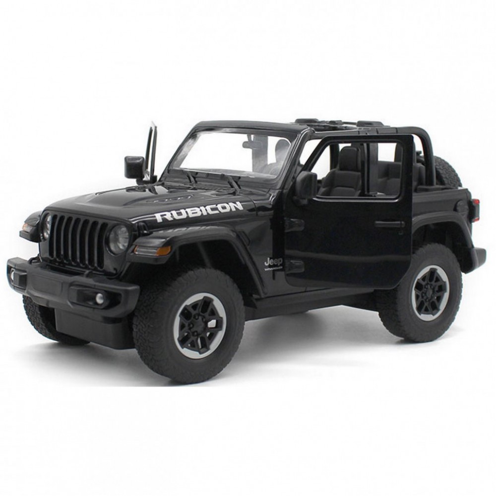 Машинка на радіоуправлінні JEEP Wrangler Rubicon Rastar 79460 чорний, 1:14