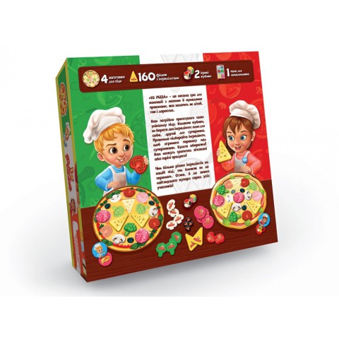 Сімейна настільна гра "IQ Pizza" G-IP-01U укр. мовою