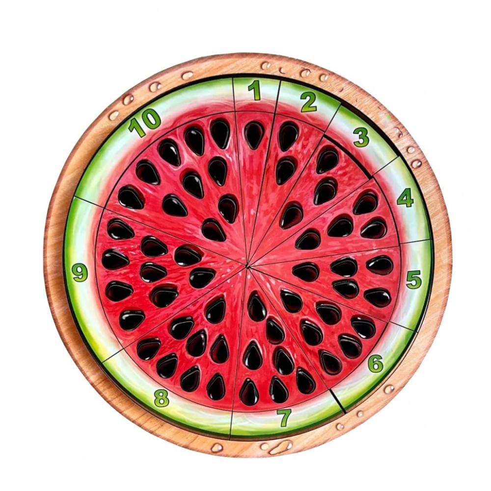 Дерев'яний пазл-сортер "Кавун - 2" (ПСД171) PSD171