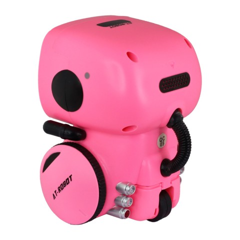 Дитяча іграшка "Інтерактивний робот" AT001-04-UKR рожевий, з голосовим керуванням