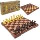 Набір настільних ігор "Магнітні шахи, шашки" 2 в 1 2458, 30,5х30,5х2 см