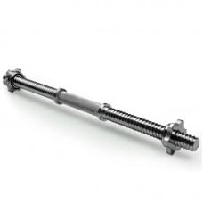 Гантельний гриф EasyFit EF-8047, 50 см, Ø 25 мм, хромований