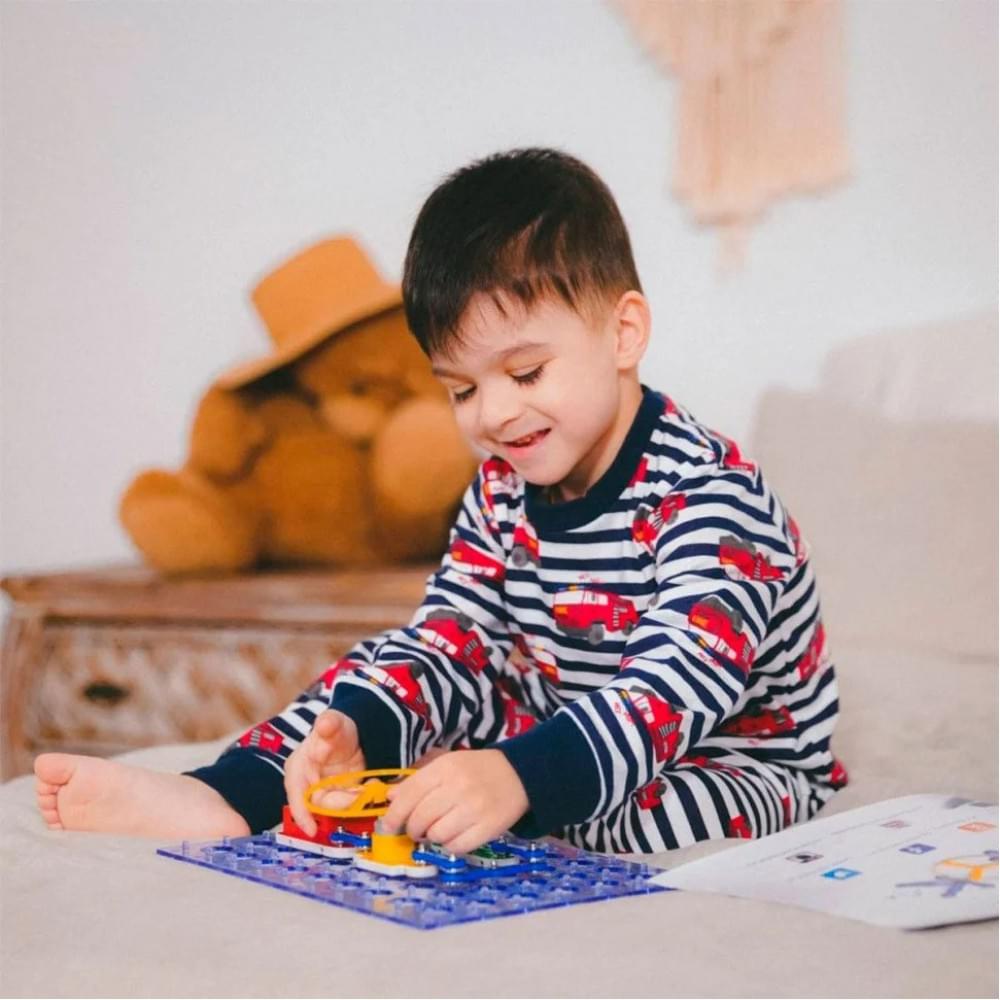 Електронний конструктор "201 СХЕМА" DOKA D70706 звук та світло