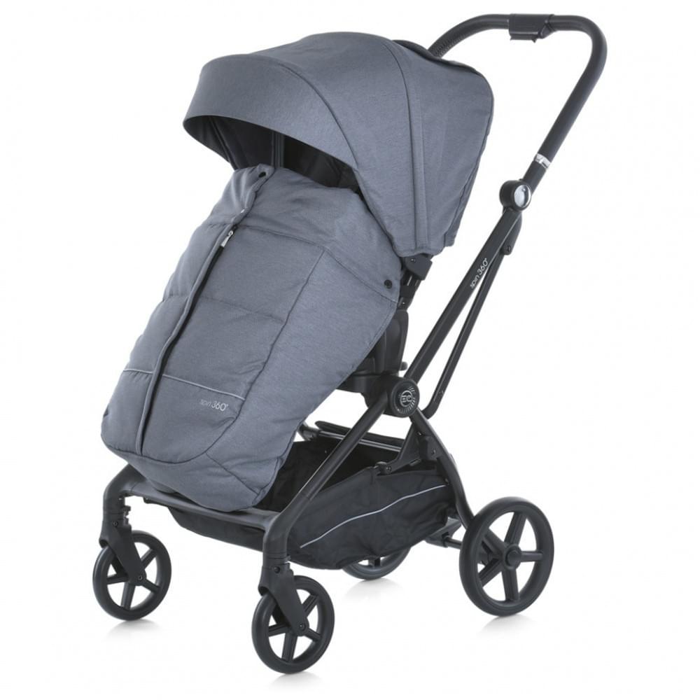 Дитяча коляска прогулянкова SPIN 360 ME 1138 Stone Gray