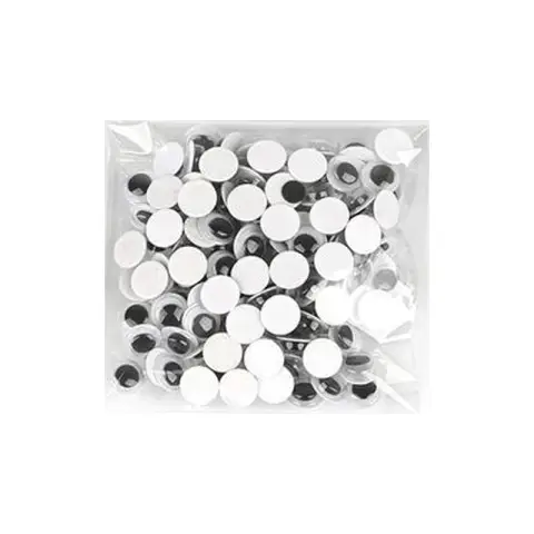 Творчій набір для аплікацій "Очі" ЕД-520, 8 мм, 10 грам, 230 штук