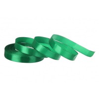 Атласна стрічка для рукоділля АБ-119, 0.6 см x 23 м, Смарагдовий