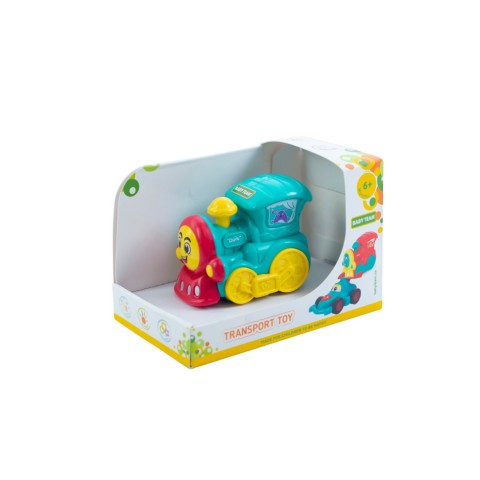 Дитяча іграшкова машинка "Паровозик" 8620_паровозик_бірюзовий