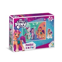 Дитячі Пазли My Little Pony "Пригоди Санні, Піпп та Зіпп" DoDo 200138 60 елементів, з фігуркою