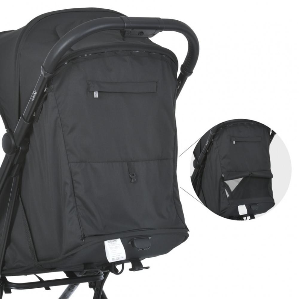 Коляска дитяча прогулянкова MUSE ME 1118 Black