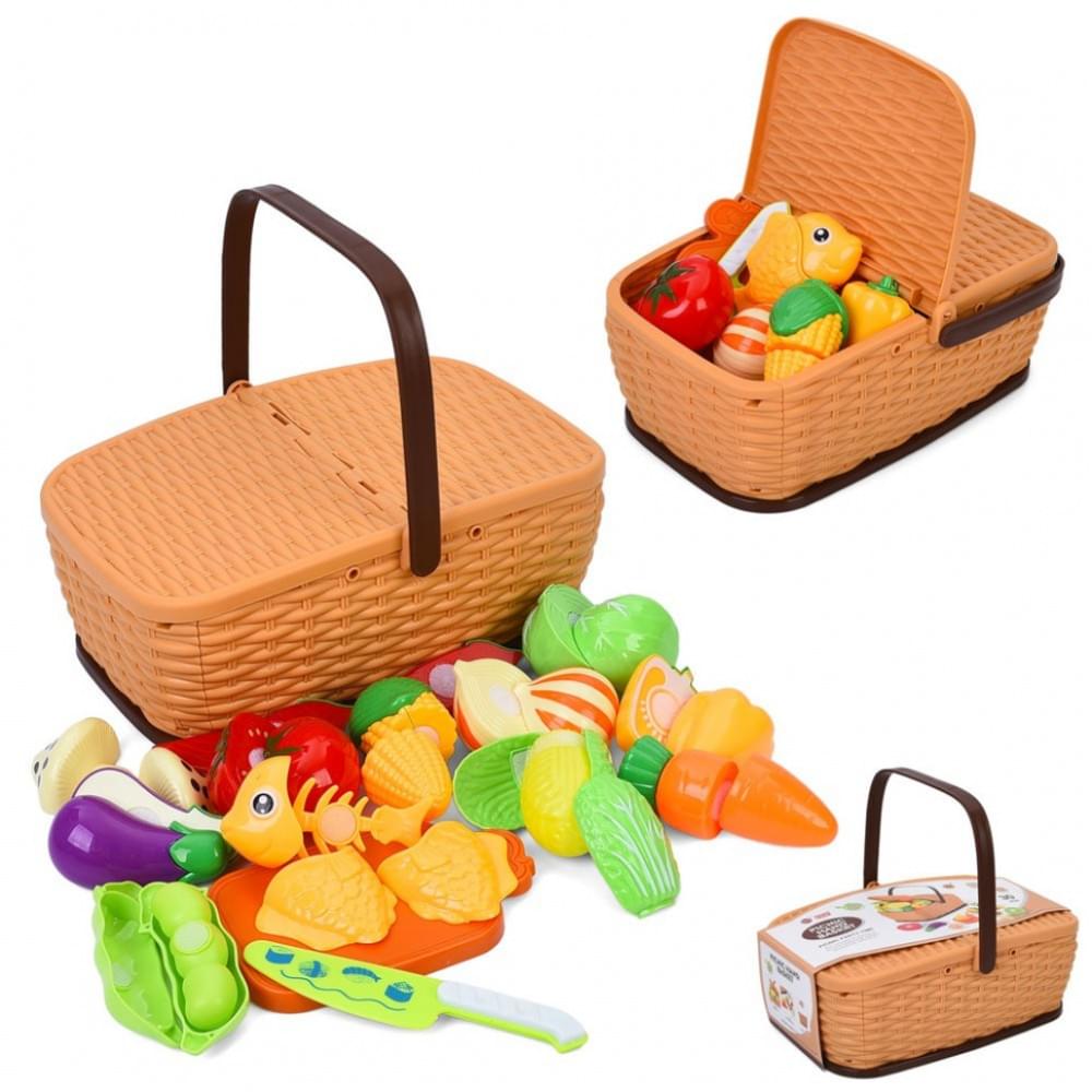 Дитячий іграшковий набір "Продукти" CF-79 продукти на липучках