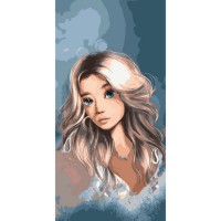 Картина за номерами "Досконала" ©DESHKO.NATASHA 10126-AC 40x80 см