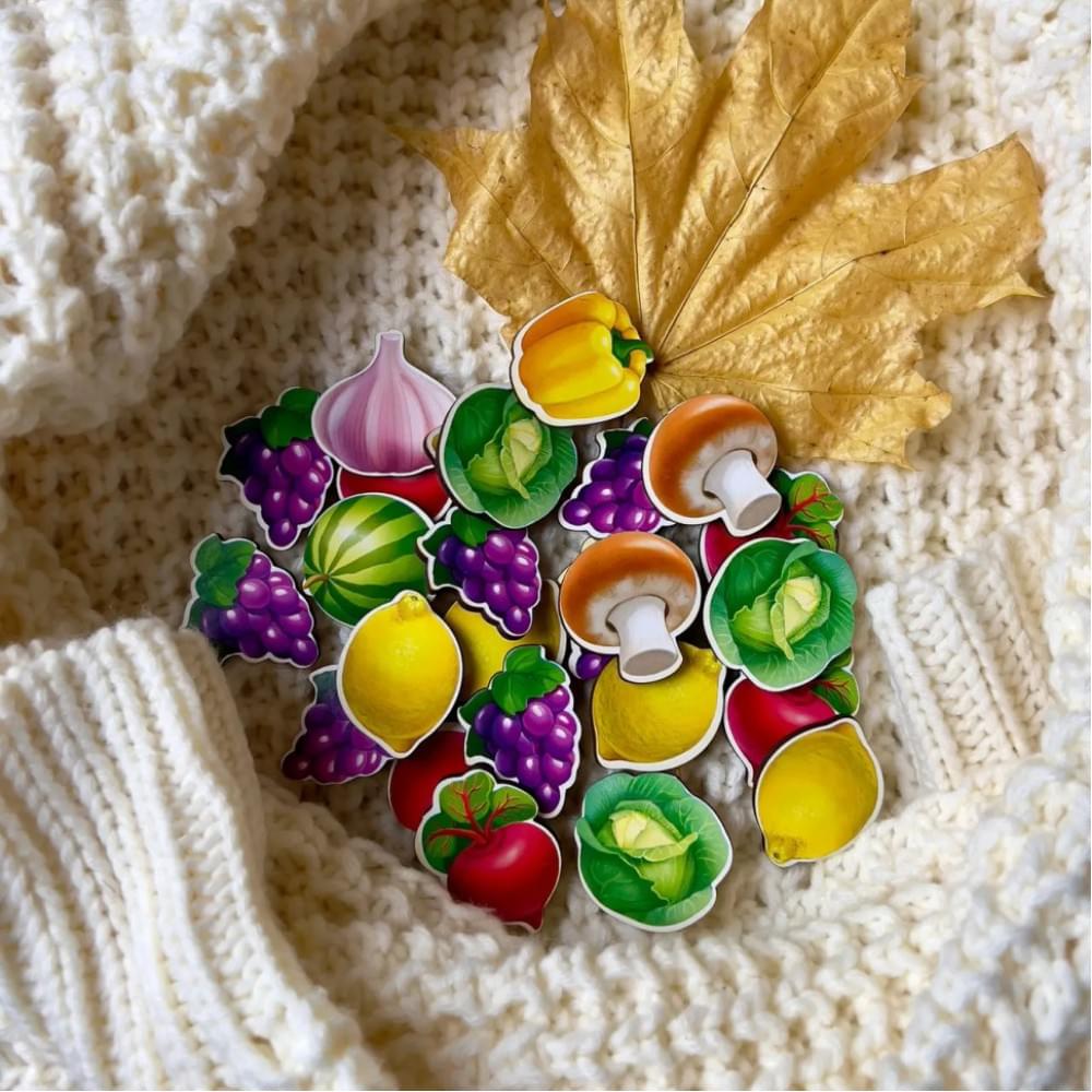 Дерев'яна настільна гра "Рахунок -1" Ubumblebees (ПСД069) PSD069 сортер-комодик