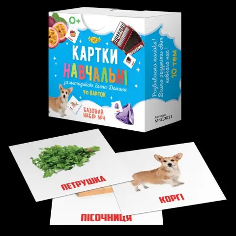 Картки навчальні Глена Домана №4 Майстер MKD0011 укр
