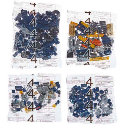 Конструктор "Потяг DF11 Z з рейками" 98220 Тепловоз