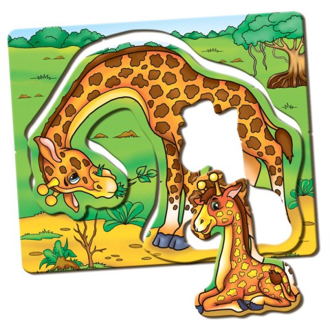 Дитяча настільна гра Мами і малюки 81107 африканські тварини