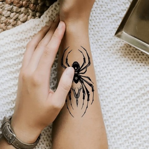 Набір дитячих тимчасових татуювань "Чорні міні №4" black-tattoo-mini-set-4-H