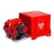 Динозавр-трансформер Раптор-Бот Dinoster EU580840-1 бокс для зберігання, червоний