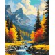 Картина за номерами "Гірський краєвид" 11052-AC 40х50 см