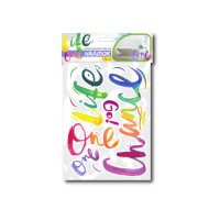 Набір декоративних наліпок А3 "One life" НДН-03-3