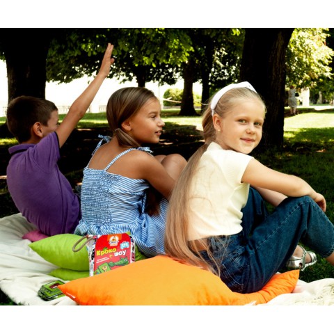 Дитяча настільна гра в мішечку "Крокодил" VT8077-10, 55 карток